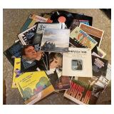 Large lot of vinyl records
