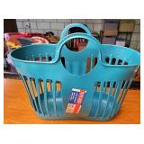 Plastic tote bag