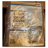 Stack chair cover