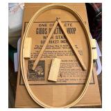 Quilting hoop with stand