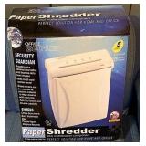 Office 2001 paper shredder