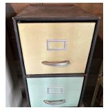 Cardboard filing cabinet