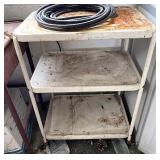 Vintage metal cart