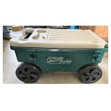 Lawn buddy garden cart