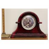 Nativity scene clock