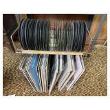 Records and rack