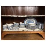 Currier & Ives dinnerware