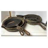 Cast iron skillets