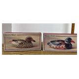 Wooden ducks
