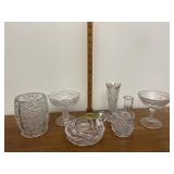 Miscellaneous glassware lot