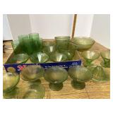 Green glassware