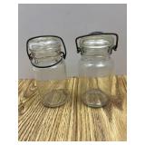 Small glass jars