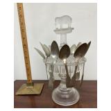 Elephant spoon rack