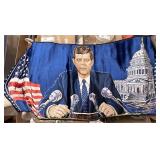 JFK tapestry