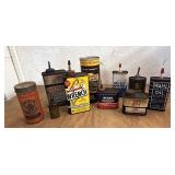 Vintage oil pans