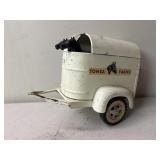 Tonka metal horse trailer