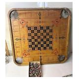 Game board with pieces