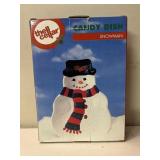 Snowman candy dish