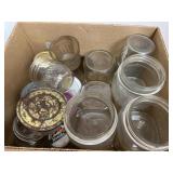 Miscellaneous canning jars