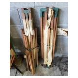 Wooden cots