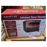 Infrared zone heater