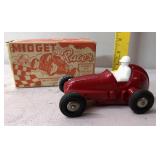 Plastic midget wind up racer