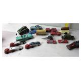 Metal toy trucks