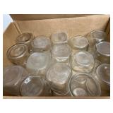 Pint canning jars