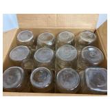 Pint canning jars