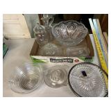 Miscellaneous glassware