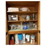 Contents of cabinet