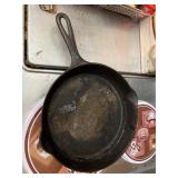 Cast-iron 10 inch skillet