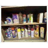Contents of cabinet