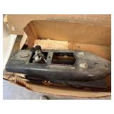 Vintage gas powered boat