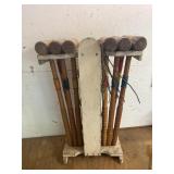 Vintage croquet set