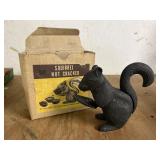 Cast iron squirrel nut cracker