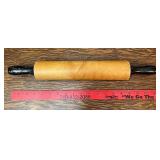 Black handled rolling pin