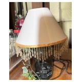 Table lamp with dominoes