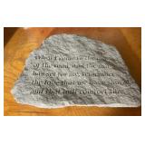 Inspirational stone