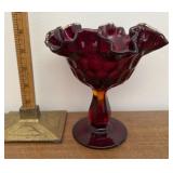 Red Fenton compote
