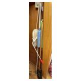 Mops and more in the closet