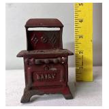 Metal toy stove