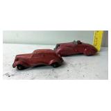 Vintage metal cars