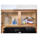 Contents of cabinet