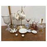 Miscellaneous glass and porcelain