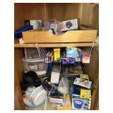 Contents of cabinet