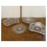 Glass bowls & plates