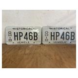 Ohio historical plates