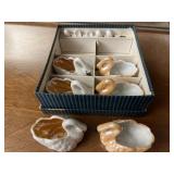 Noritake luster swans