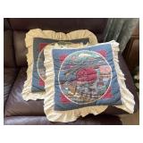 Quilted pillows